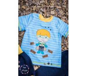 Stickserie - Kleine Superhelden Fransenappli